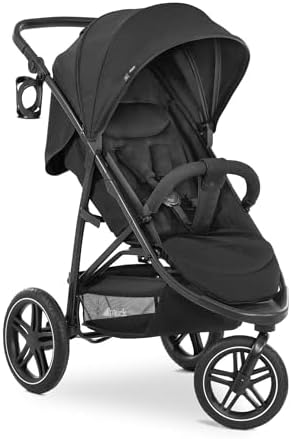 hauck Rapid 3R 3-Wheel Pushchair, Up to 25 kg, Large Hood, Compact